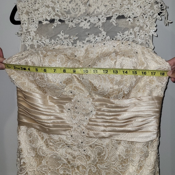 Champagne Formal gown - Picture 5 of 6